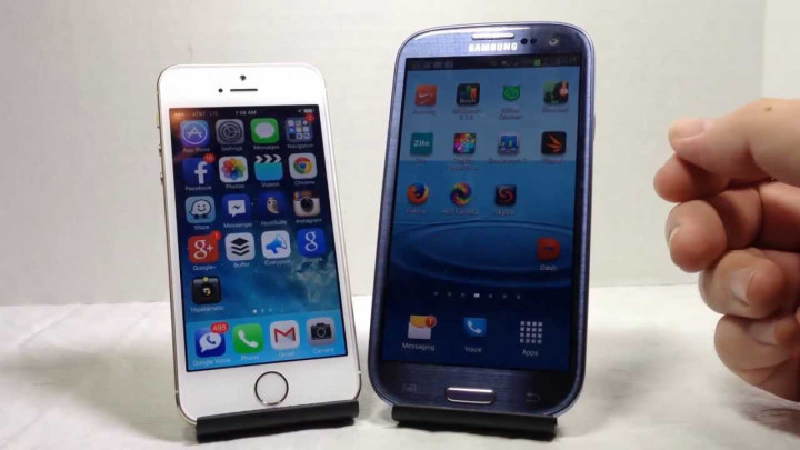 iphone 5s vs Galaxy S3